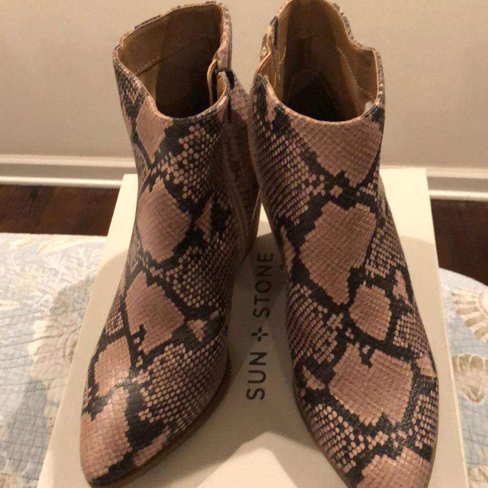 Sun + Stone Western Booties